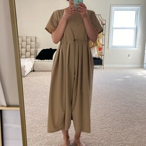 Wide leg jumpsuit. S